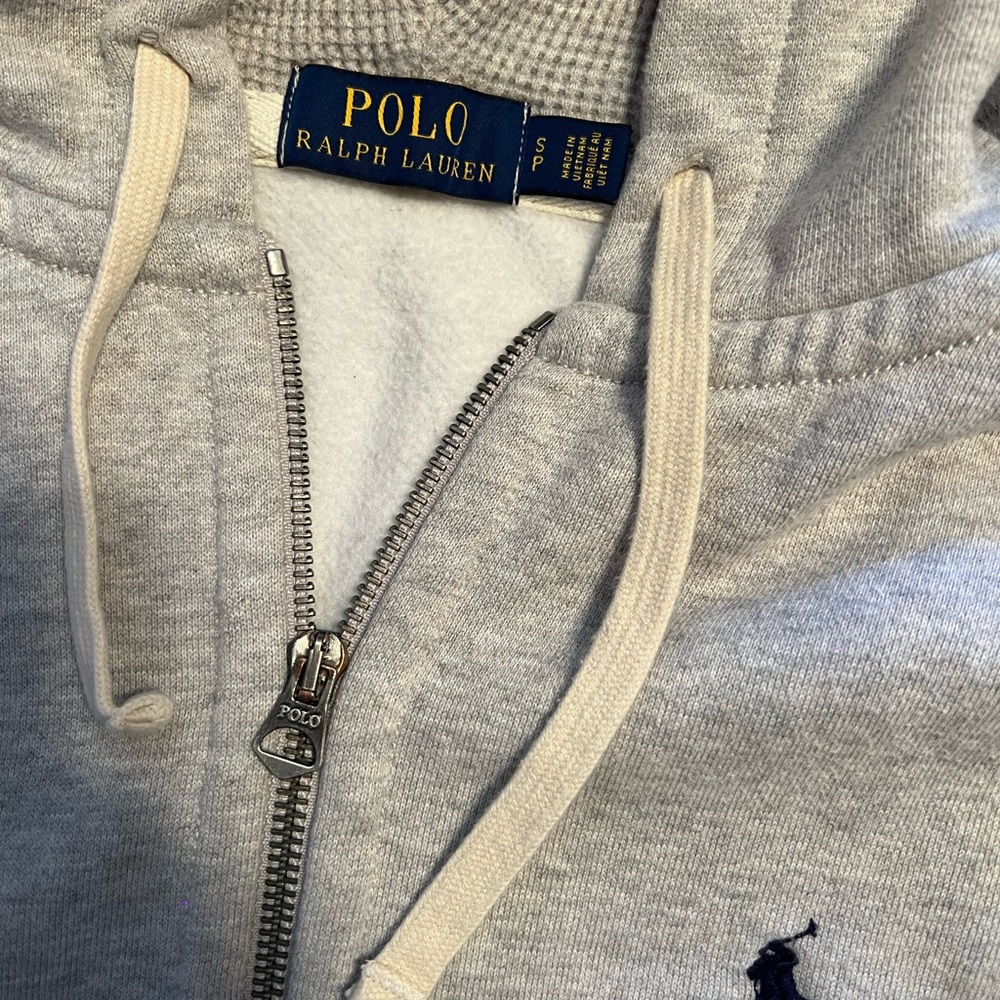 Polo Zip Up Hoodie
